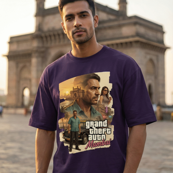 GTA Mumbai Oversized T-Shirt