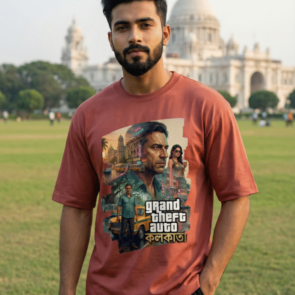 GTA Kolkata Oversized T-Shirt